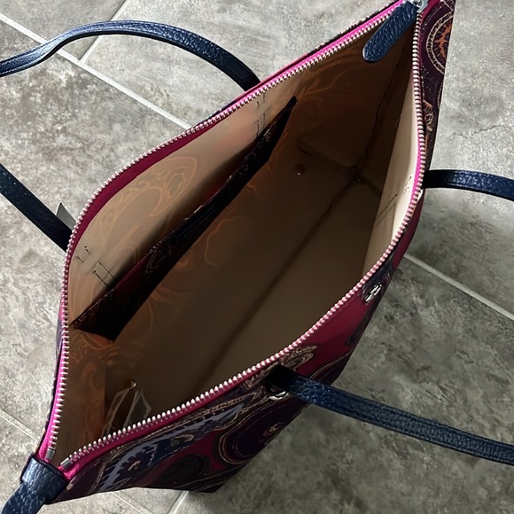 💜Designer 3pc NWT Ralph Lauren Tote & Marc Jacobs Bracelet + Vera Bradley Wallet - Picture 6 of 12